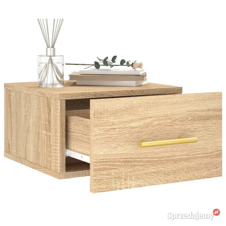 Wiszące szafki nocne 2 dąb sonoma 35x35x20 mazowieckie Warszawa