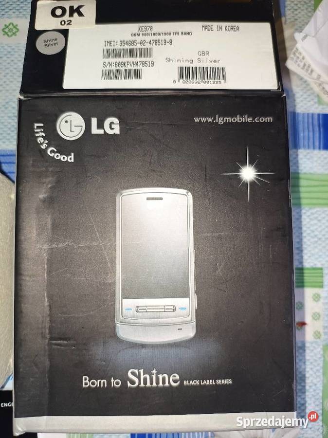 Telefony LG Shine KE970 Legnica