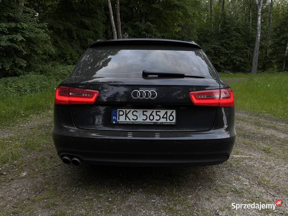 Audi a6 c7 automat kombi skóry led xenon 20 tdi pomorskie Pruszcz Gdański