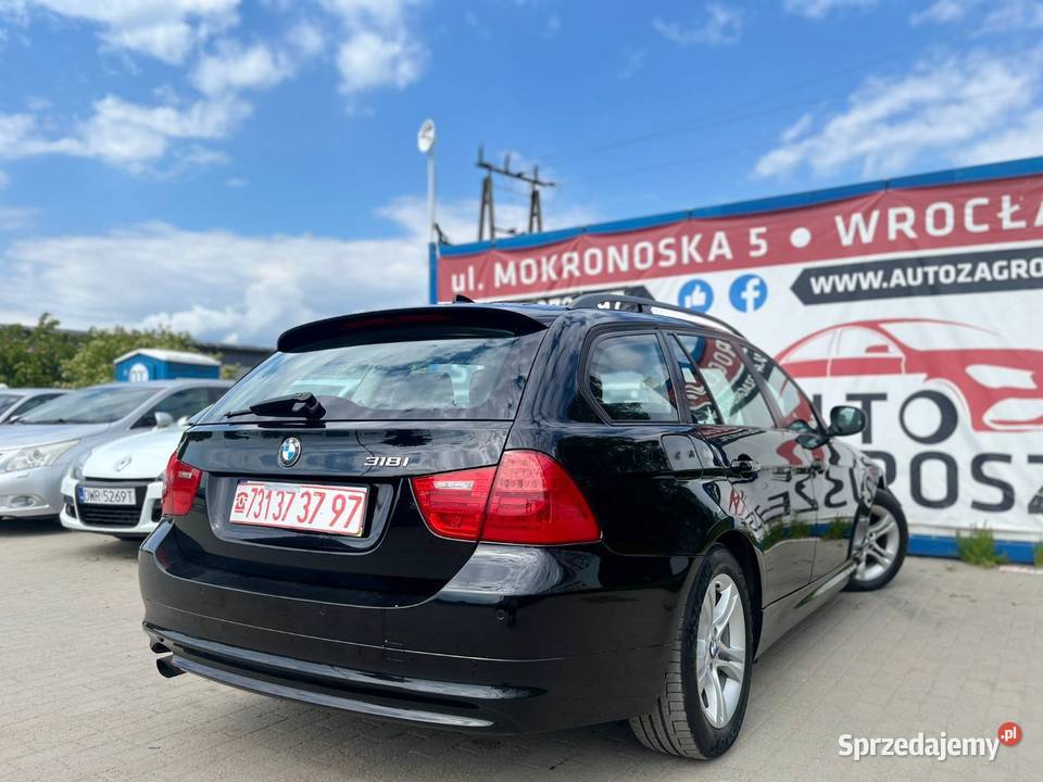 BMW 318i 20 Benzyna 2010 Polift Alufelgi Zadbany Wrocław