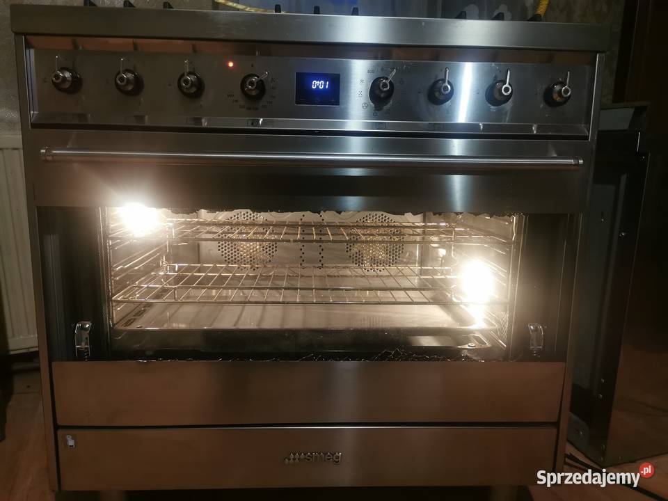 Kuchenka gazowa wolnostojaca włoskiej marki Smeg Warszawa sprzedam