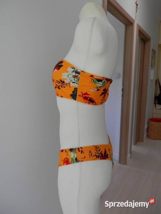 Strój Kąpielowy Bikini Dwuczęściowy Miodowy Łomża