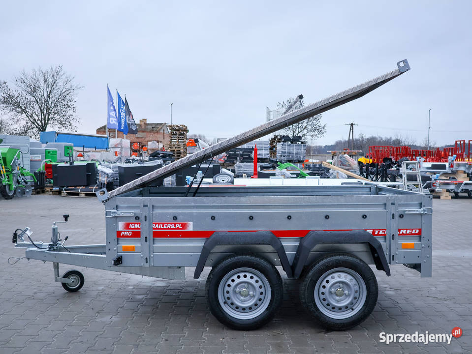 Przyczepa TEMARED PRO 23122 przyczepka z pokrywa