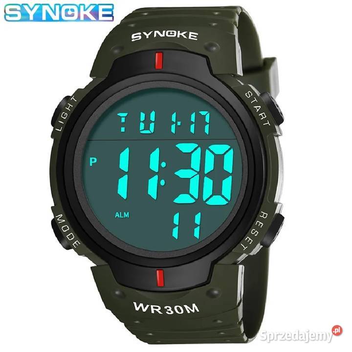 Sportowy zegarek męski militarny cyfrowy sprzedam