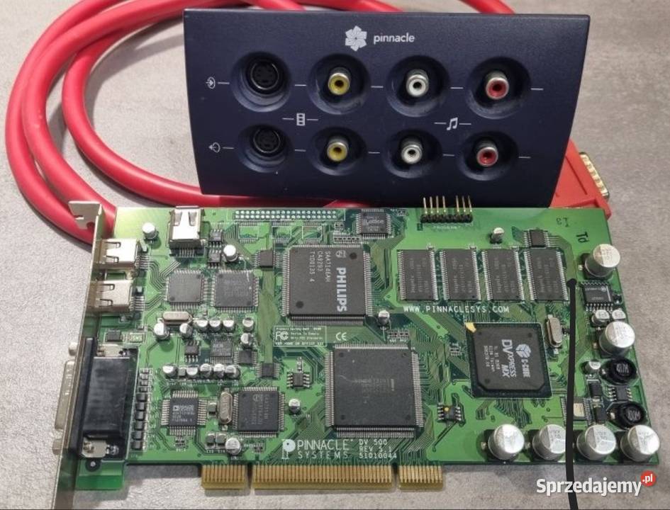 Retro karta do obróbki obrazu Pinnacle DV500 z opolskie Opole sprzedam
