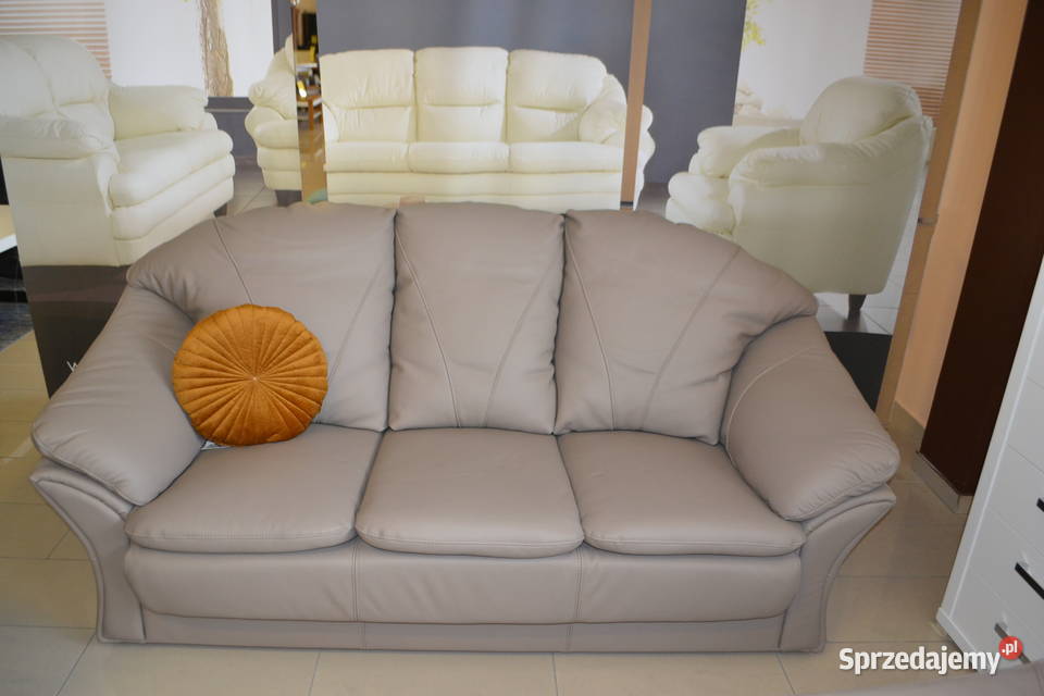 Zestaw Boston 321 SKÓRA NATURALNA Promocja sprzedam