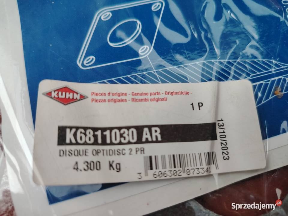 Tarcza OptiDisc KUHN K6811030 org Kuźnica