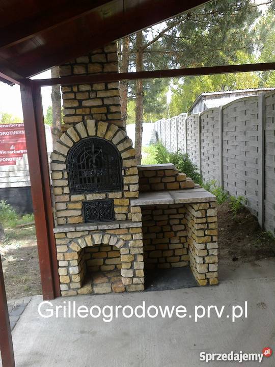 Grill grillle z kamienia wędzarnie