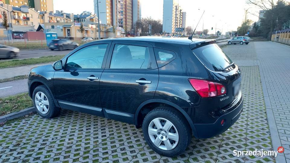 NISSAN QASHQAI 16 benzyna 2009 bezwypadkowy 212300km Białystok
