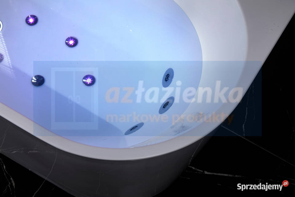 Wanna z hydromasażem LS4470 170cmx80cmx58 Grabówka