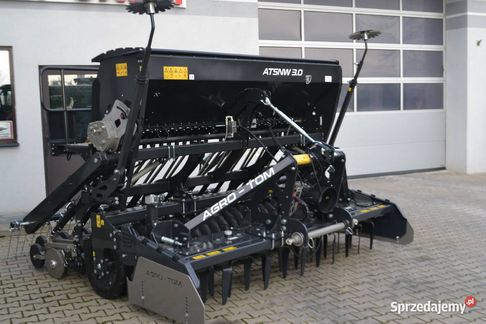 Agregat uprawowosiewny aktywny wał gumowy 600 Żółkiewka-Osada