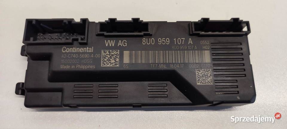 AUDI Q3 8U MODUŁ KLAPY BAGAŻNIKA 8U0959107A