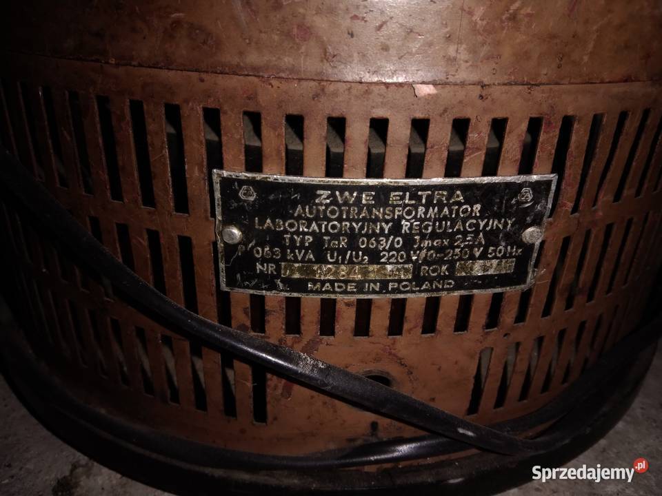 Autotransformator zwe eltra Warszawa sprzedam