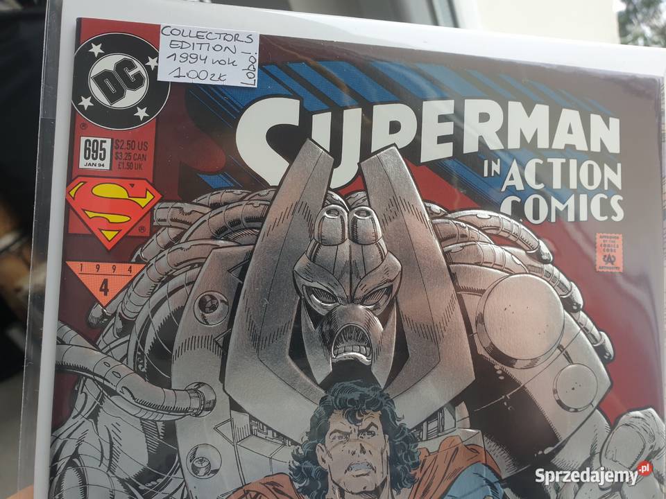 Superman in Action Comics komiks DC USA Lobo Gdynia
