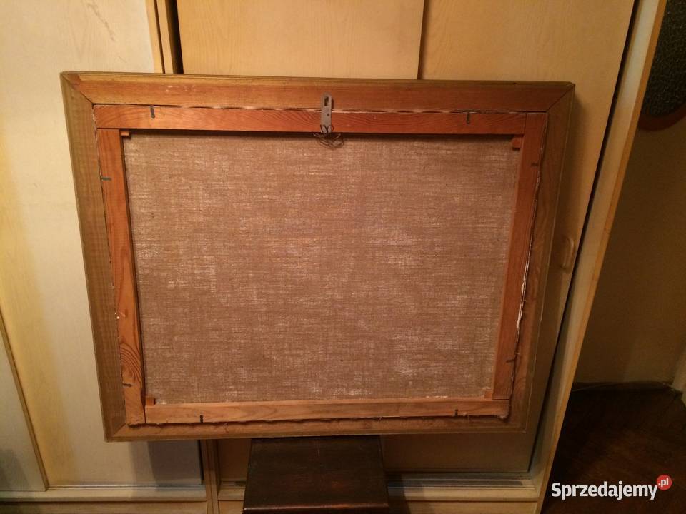 Pejzaż obraz olejny Warszawa sprzedam