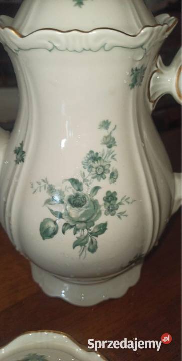 Serwis do kawy Reischenbach Germany Na 12osób Porcelana i szkło