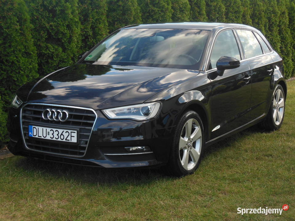 Audi A3 Bixenony Nawigacja Partroniki Tempomat ASR (kontrola trakcji) Lubin