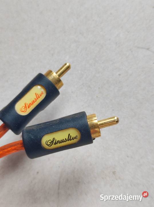 kabel sygnałowy RCA Sinuslive car audio Kielce