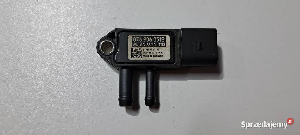 Czujnik różnicy ciśnień DPF 076906051B Audi VW osobowe Luzino