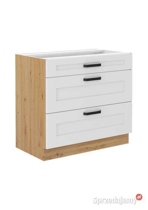 Zestaw mebli kuchennych białyartisan uchwyty Kuchenne śląskie Katowice