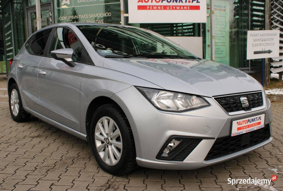 SEAT Ibiza 2018r Gwarancja Salon IWŁ ASO FV23 benzyna