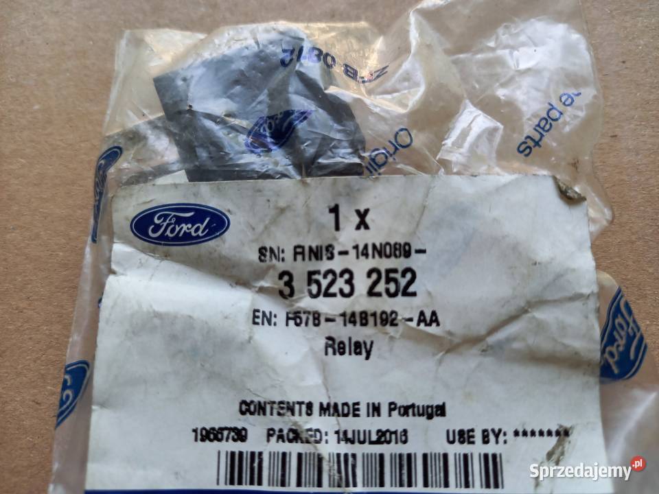 3523252 Przekaźnik mikro 5 styków 20AMP Ford Kraków sprzedam