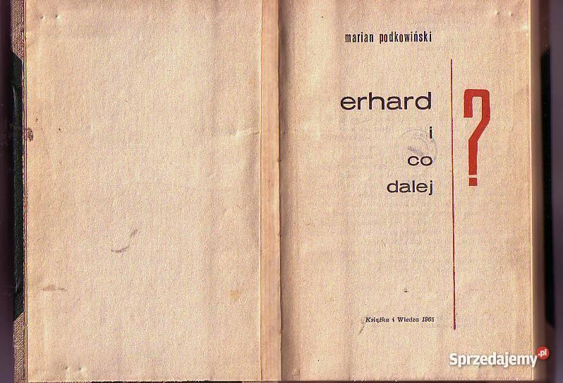 5163 ERHARD I CO DALEJ MARIAN PODKOWIŃSKI małopolskie Czyrna
