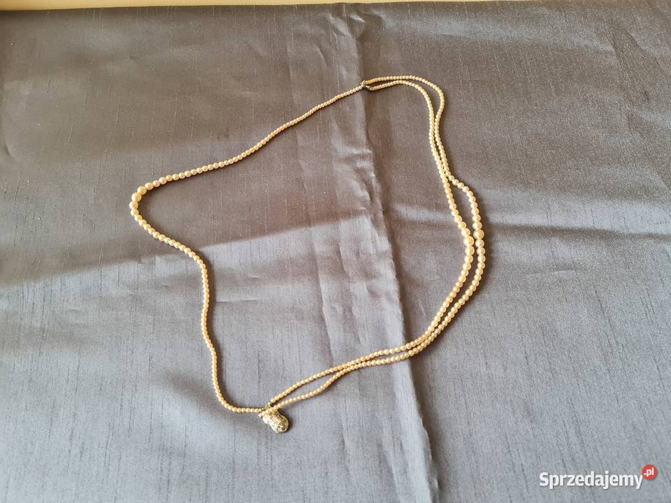 Biżuteria z okresu PRLu Korale z zawieszką Pozostałe