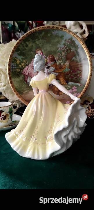 ROYAL DOULTON Ninette kolekcjonerska figurka Porcelana i szkło Pabianice