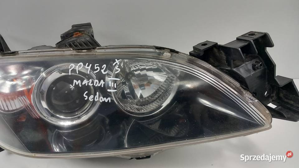 MAZDA 3 BK FL LAMPA PRZÓD PRAWA SOCZEWKA XENON osobowe wielkopolskie Zbierkowo