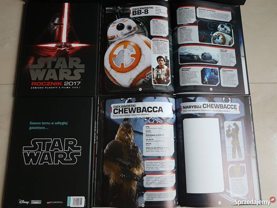 Star Wars Rocznik 2017 zawiera plakat z filmu Kielce
