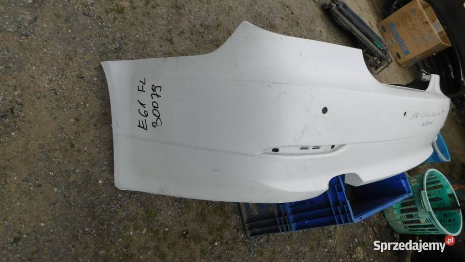 BMW E61 FL zderzak B0079 WYSYŁKA Pozostałe Części samochodowe Żory