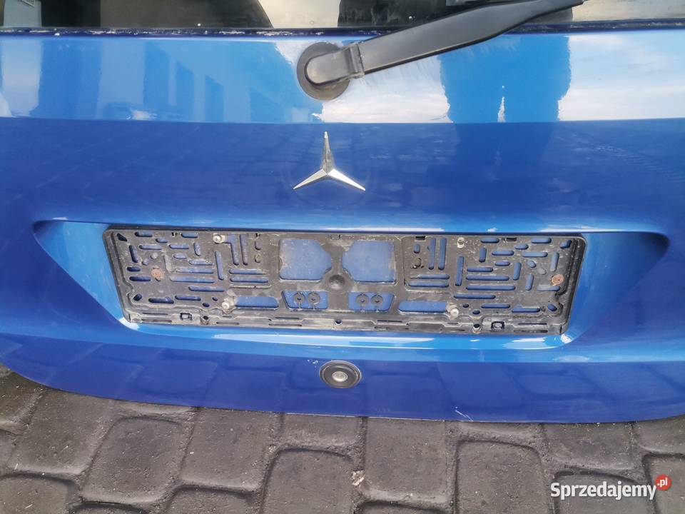 KLAPA TYLNA BAGAŻNIKA MERCEDES AKLASA W168 KOLOR Nowy Sącz sprzedam