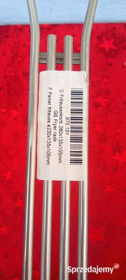 Kosz do frytownicy GASTROPARTS 280x135x105 mm Tychy sprzedam