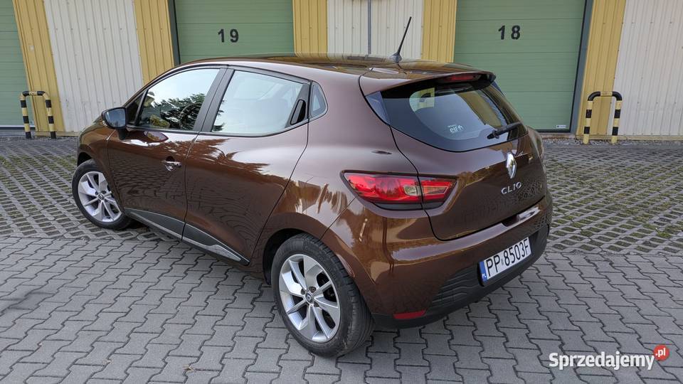 Renault Clio lV 12 16V benzyna niski przebieg Motoryzacja Piła