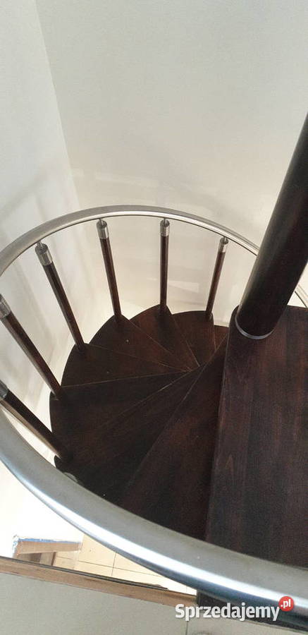 Schody kręcone drewno i metal dębowe Szczecin