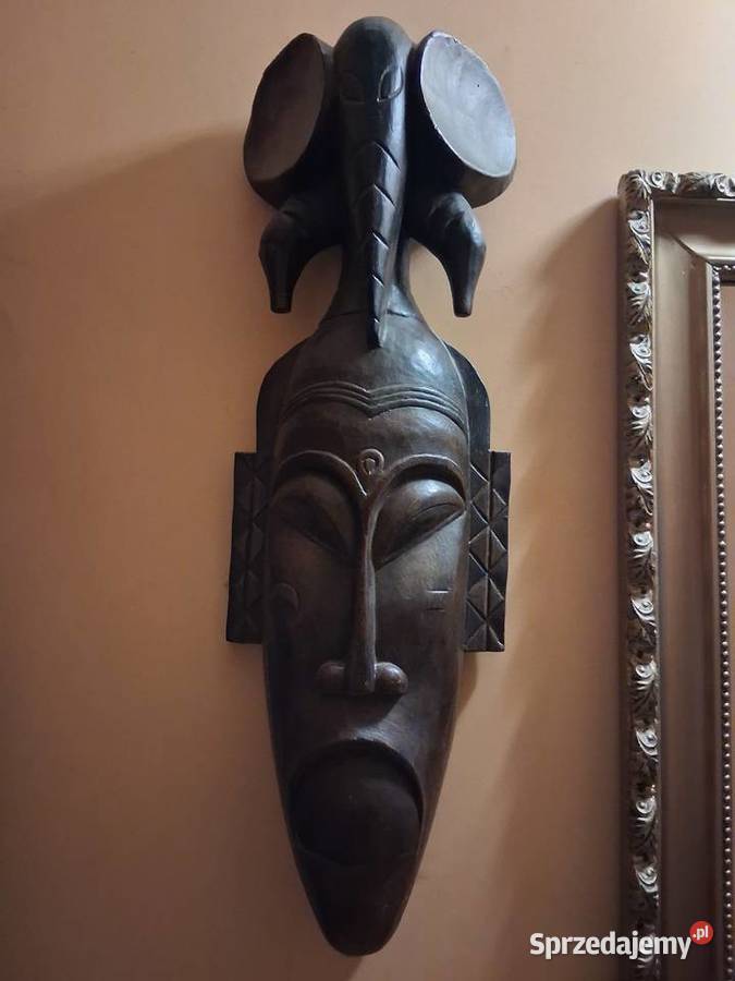 Sprzedam maskę afrykańska z drzewa