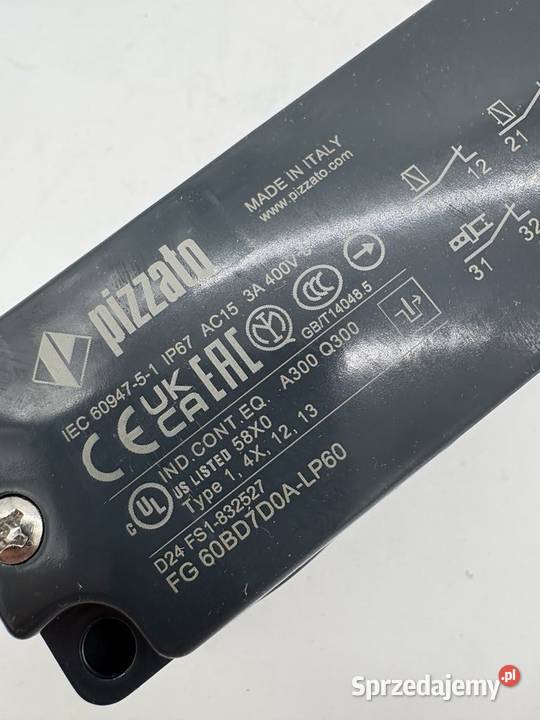 Pizzato FG 60BD7D0ALP60 Safety switch Pozostałe Warszawa sprzedam