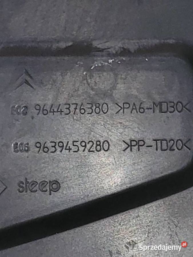 CITROEN C5 20012004 OSŁONA GÓRNA PRAWA SILNIKA Lublin