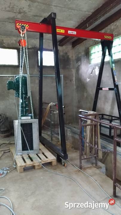 Suwnica bramowa wciągarka Producnet Produkcja Kluczbork