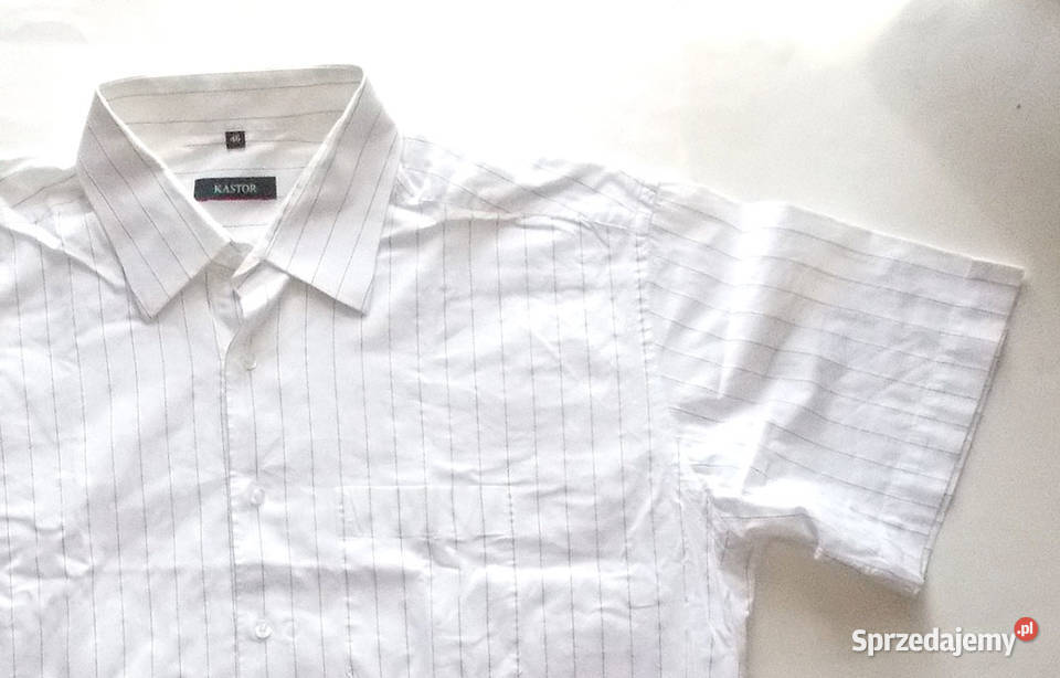 krótki rękaw koszula 46 męska koszula z bawełny pomorskie Gdańsk