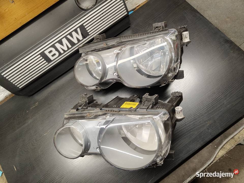Bmw e46 compakt lampa przednia lewa oryginał Motoryzacja łódzkie