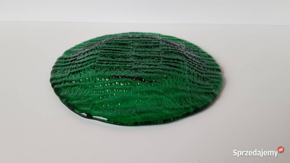 Talerzyk Igloo Ząbkowice kolorowe szkło PRL Dąbrowa Górnicza sprzedam