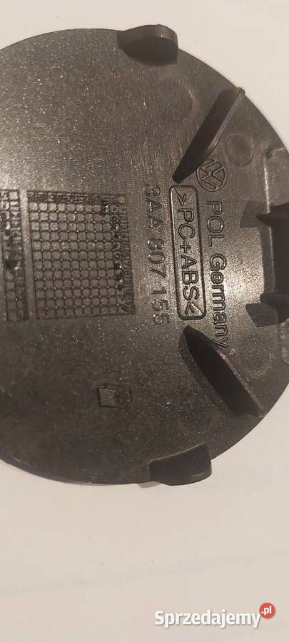 Zaślepka haka zderzaka VW PASSAT B7 3AA807155