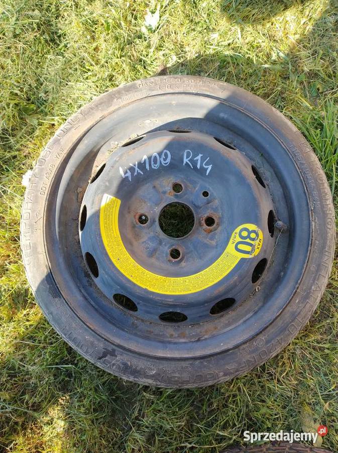 vw seat skoda honda KOŁO ZAPASOWE Dojazdówka świętokrzyskie Kielce sprzedam