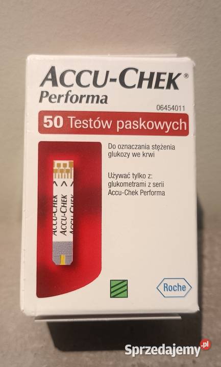 Accu Chek Performa paski testowe Pozostałe Warszawa