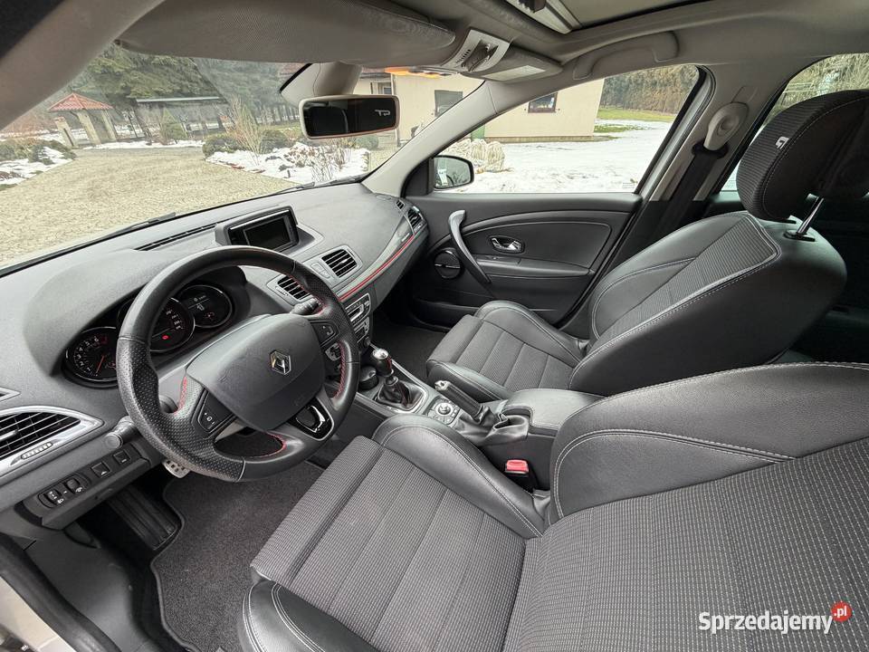 Renault Megane III GT190 2013 20 Turbo benzyna przyciemniane szyby Megane Gorlice sprzedam