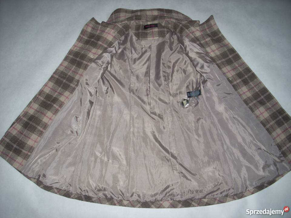 MISS SELFRIDGE płaszcz PRZEJŚCIOWY Krata 38 M 40 Nowy Sącz