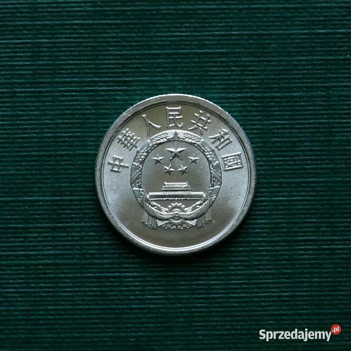 CHINY 2 feny 1976r Numizmatyka śląskie Gliwice