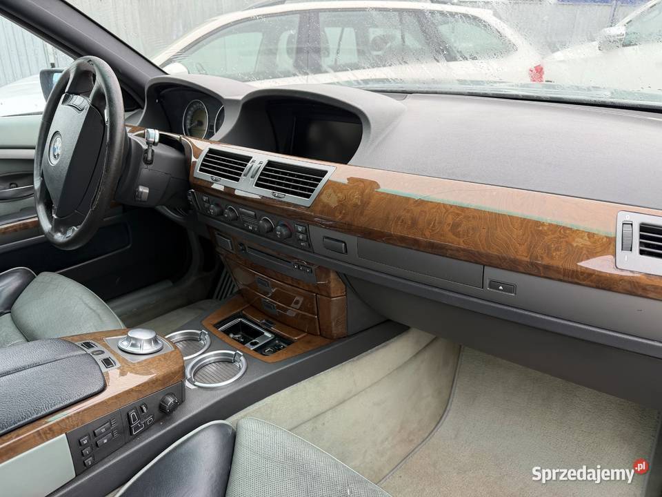 BMW Seria 7 745i 44 V8 2003r 470 Skóra Automat Motoryzacja opolskie Prudnik